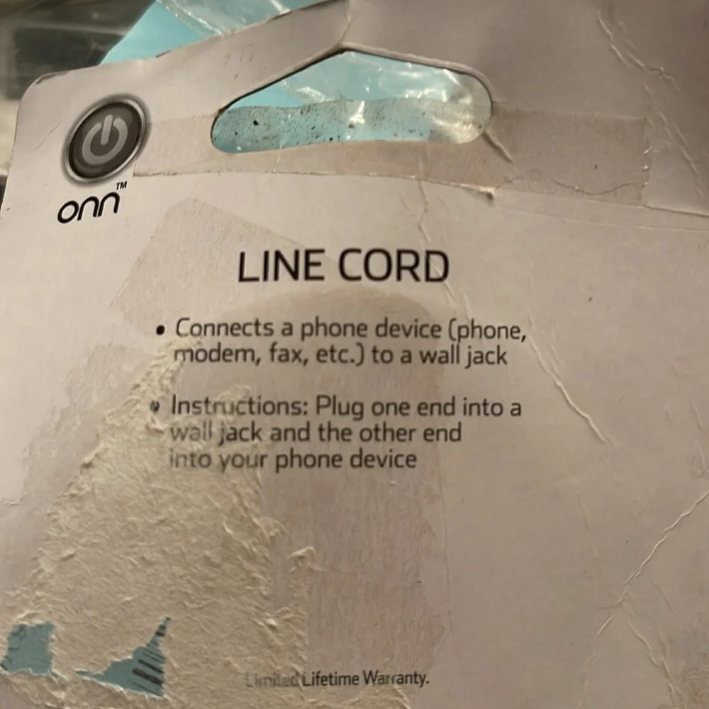 🔴or🌼FLASH SALE!PhoneLandline CORD 3/1-is 25 Feet&1 is 7Ft 1-15ft NWOT openedpack